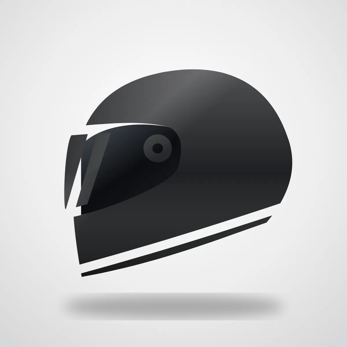 Apex FF-1, Matte Black, left side