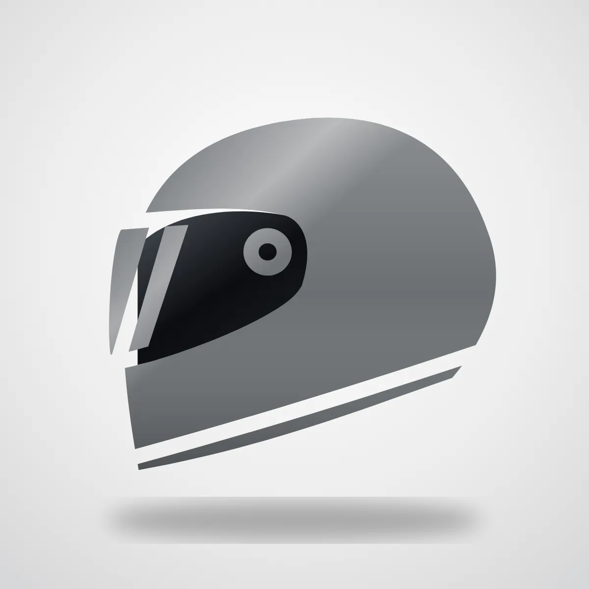 Shift M1, Titanium Gray, left side